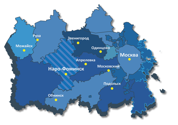География наших работ